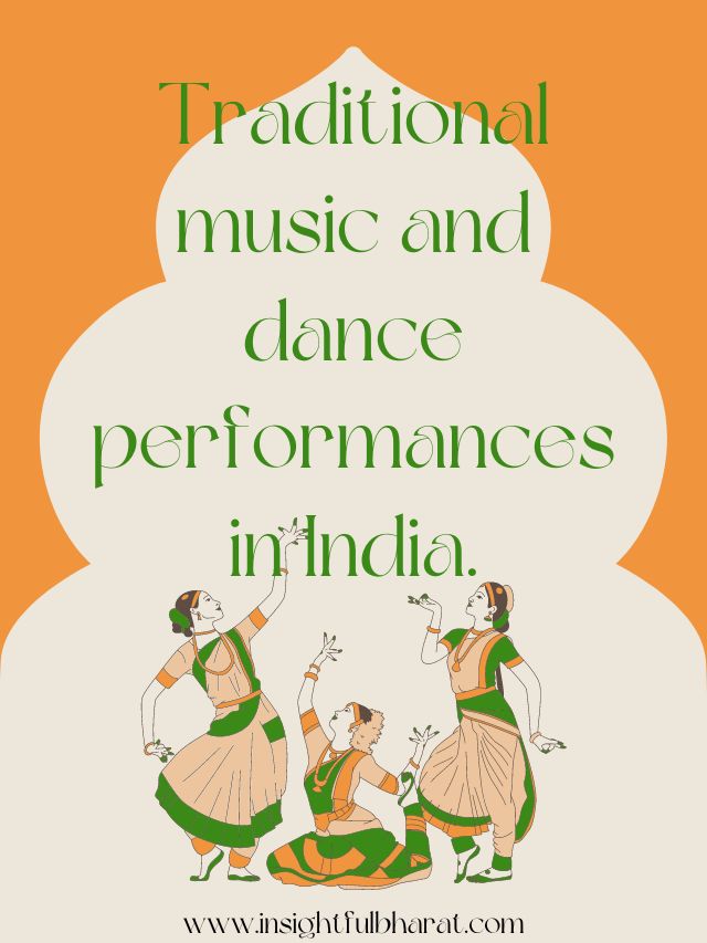Traditional dance performances in India.