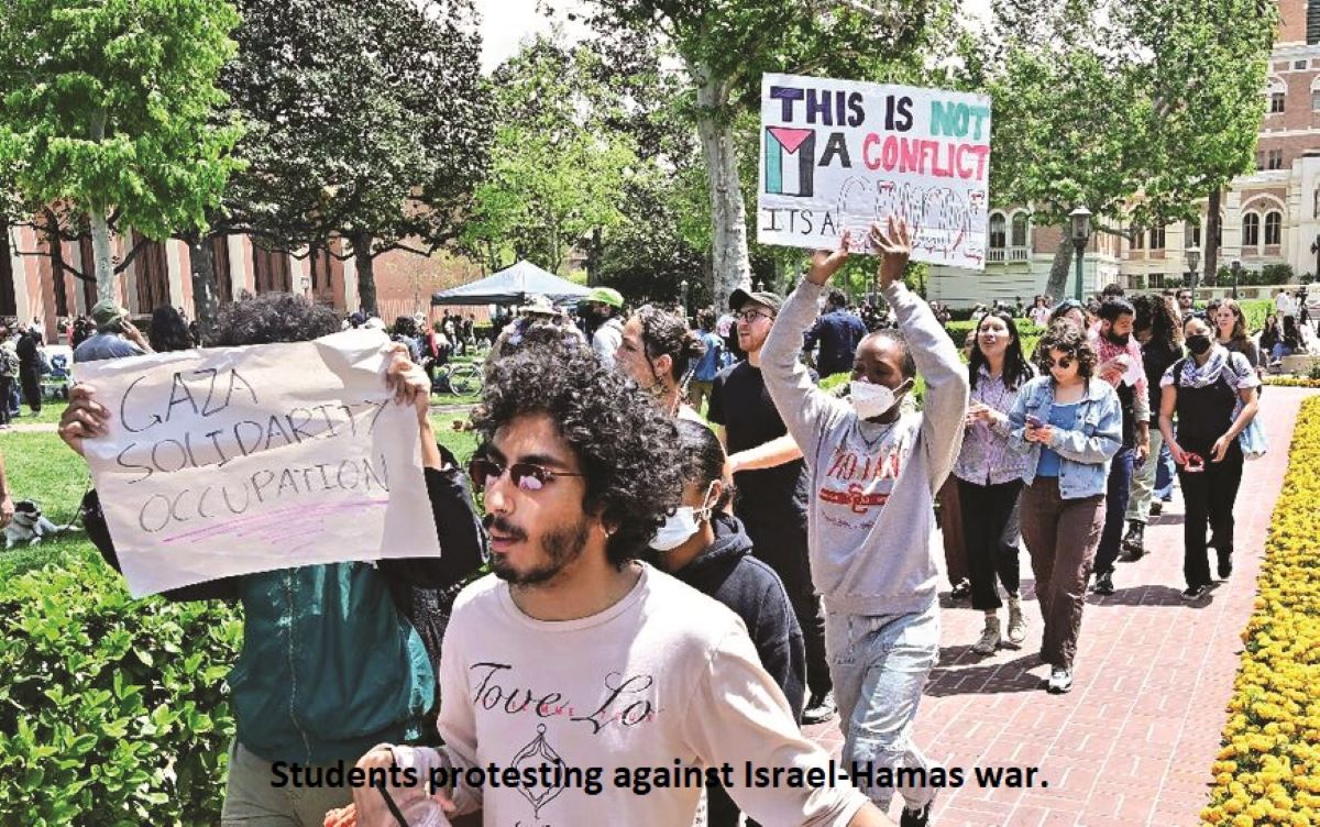 US Campus Protests.