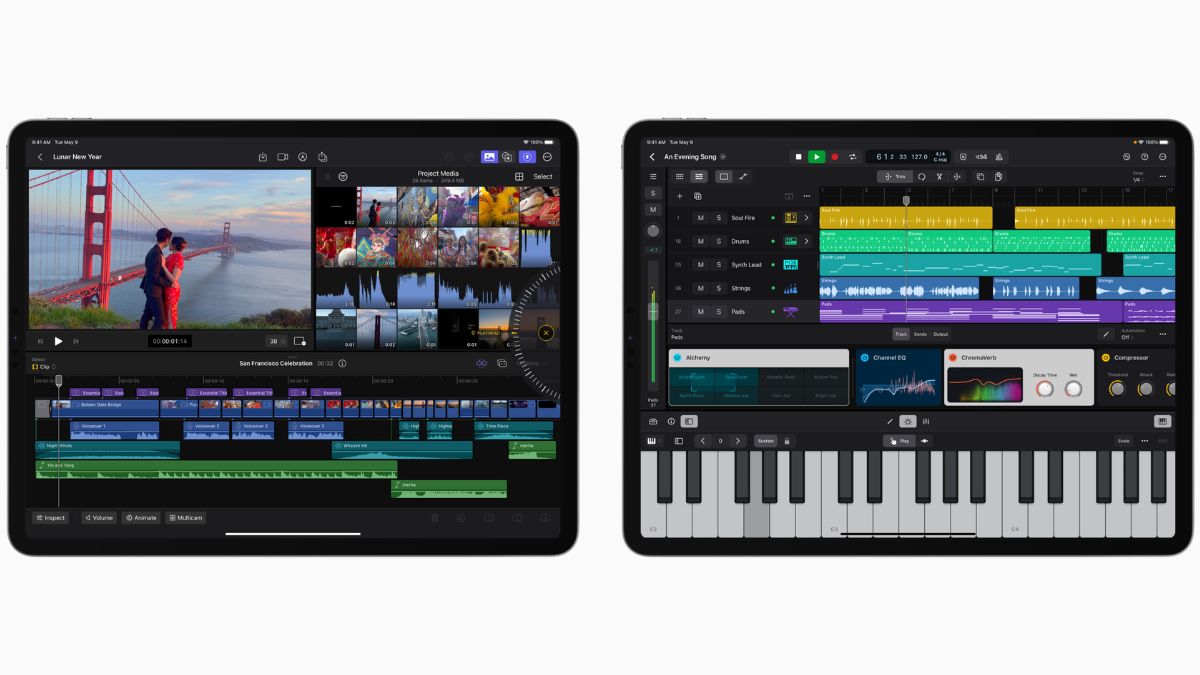 logic pro iPad