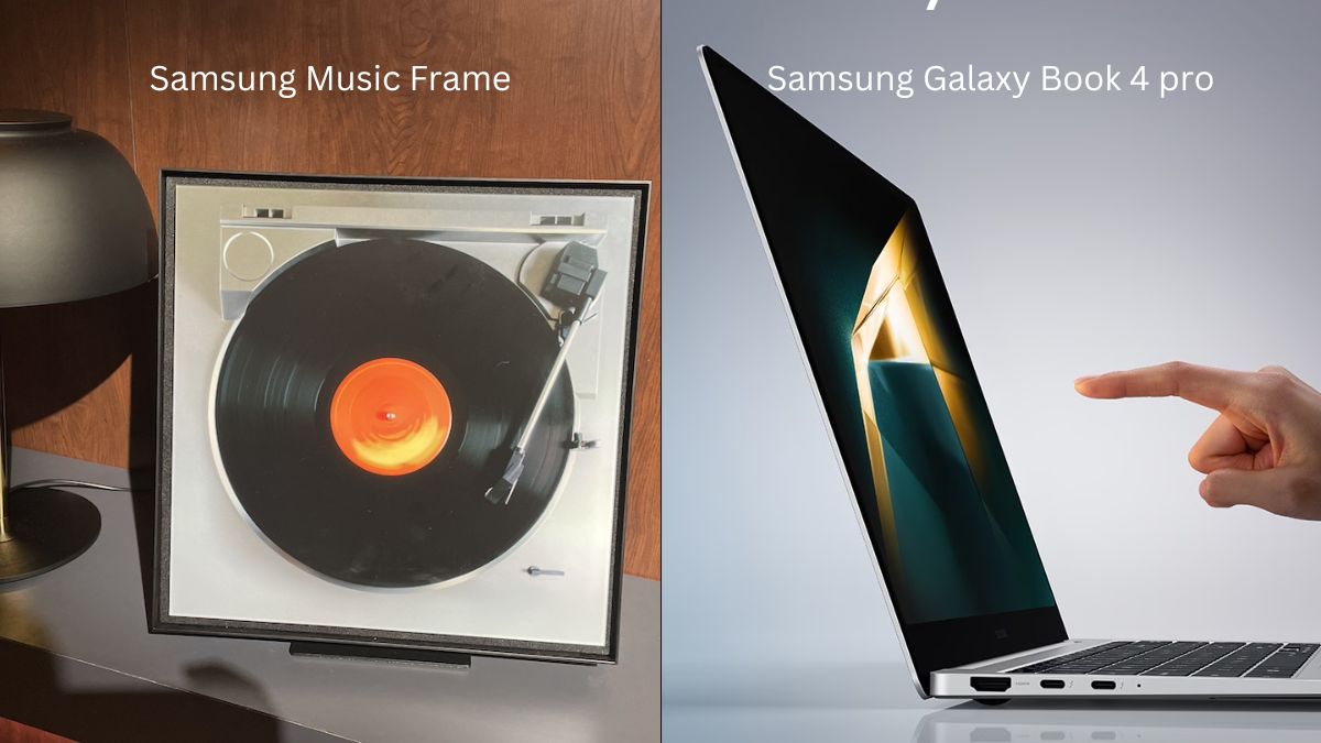 Samsung Music Frame Samsung Galaxy Book 4 pro