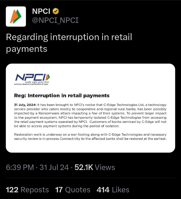 NPCI X